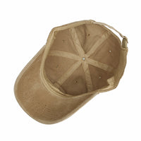 Cotton Baseball Cap Pigment Dyed Low Profile Hat KZ10032