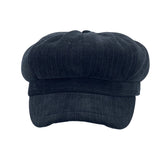 Corduroy Newsboy Hat - 8 Panel Cabbie Baker Beret Cap Winter Oversized LDG1563