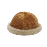 Winter Brimless Watch Cap Docker Hat Harbour Adjustable Outdoor Hat