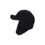 Winter Fleece Lined Warm Trapper Cap Shearling Ear Flap Hat