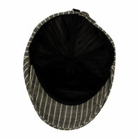 Cotton Summer Stripe Newsboy Hat Adjustable Flat Cap SL31275