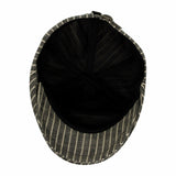 Cotton Summer Stripe Newsboy Hat Adjustable Flat Cap SL31275