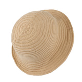 Winter Wool Womens Knitted Bucket Hat Bowler Fedora SLB1246