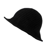 Winter Wool Womens Knitted Bucket Hat Bowler Fedora SLB1246