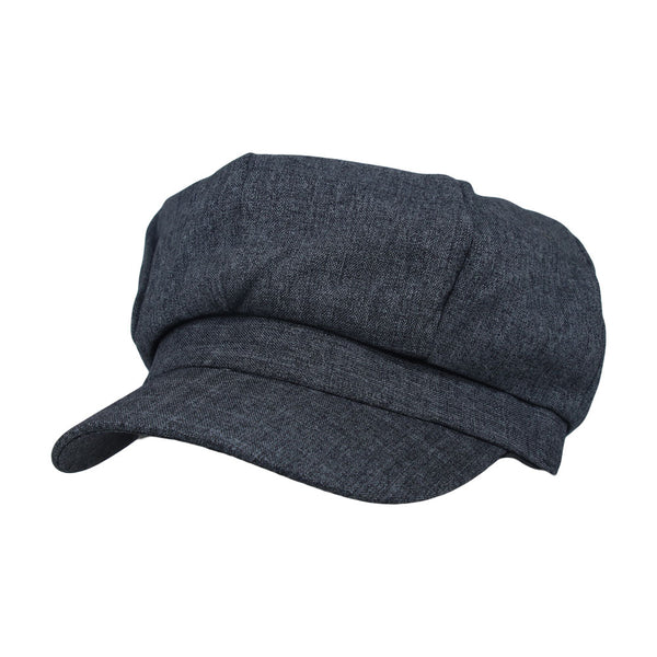 Cotton Plain Newsboy Hat Gatsby Lightweight Summer Cabbie Ivy Cap