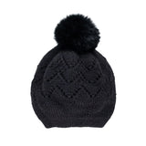 Winter Women Knitted Wool Pom Pom Hat Crochet Beanie Skull Cap SLP1583