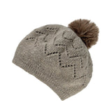 Winter Women Knitted Wool Pom Pom Hat Crochet Beanie Skull Cap SLP1583