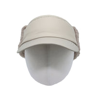 Winter Polyester Visor Warm Earflap Hat Outdoor Cap SLV1301