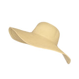 Women Straw Sun Hat Wide Brim Floppy Beach Cap UPF 50+ SZ90045