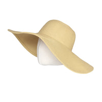 Women Straw Sun Hat Wide Brim Floppy Beach Cap UPF 50+ SZ90045