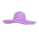 Women Straw Sun Hat Wide Brim Floppy Beach Cap UPF 50+ SZ90045