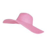 Women Straw Sun Hat Wide Brim Floppy Beach Cap UPF 50+ SZ90045