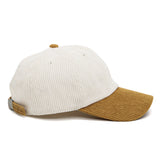 Corduroy Baseball Cap Casual Dad Ball Hat Adjustable Unisex Outdoor TG11579