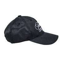 Lettering Embroidery Baseball Cap Casual Satin Dad Ball Hat Adjustable TG11584