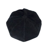 Velvet Plain Baker Boy Hat Beret Cap Newsboy Hat Adjustable TGG1587