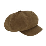 Velvet Plain Baker Boy Hat Beret Cap Newsboy Hat Adjustable TGG1587