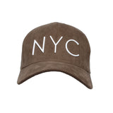 New York City NYC Hat Corduroy Adjustable Baseball Cap TR11382