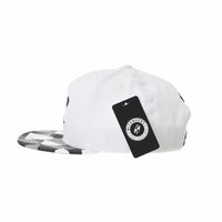 Snapback Hat Panda Bear Paper Fold Patch Geometry Pattern Flat Brim Cotton Baseball Cap TR2935