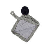 Baby Knit Winter Pom Beanie Warm Earflap Toddler Hat XZJ0068