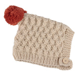 Baby Knit Winter Pom Beanie Warm Earflap Toddler Hat XZJ0068