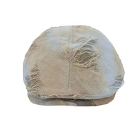 Cotton Distressed Newsboy Hat Washed Vintage Cabbie Gatsby Flat Cap YT31413