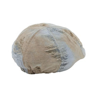 Cotton Distressed Newsboy Hat Washed Vintage Cabbie Gatsby Flat Cap YT31413