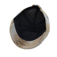 Cotton Distressed Newsboy Hat Washed Vintage Cabbie Gatsby Flat Cap YT31413