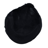 Cotton Distressed Newsboy Hat Washed Vintage Cabbie Gatsby Flat Cap YT31413