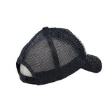 Glitter Sequin Hat Bling Heart Meshed Sparkle Shining Baseball Cap YTM1430