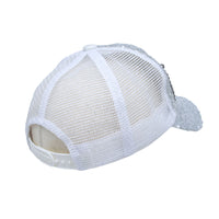 Glitter Sequin Hat Bling Heart Meshed Sparkle Shining Baseball Cap YTM1430