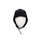 Bike Motorcycle Trapper Earflap Cap Faux Leather Russian Winter Hat YTT1489