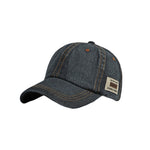 Cotton Denim Unisex Baseball Cap Casual Dad Ball Hat Adjustable Strapback
