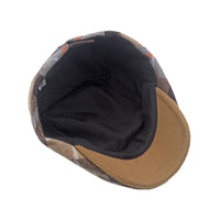 Tartan Plaid Flat Cap - Irish Ivy Driving Golf Newsboy Hat YZ30229