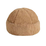 Fluffy Beanie Watch Cap - Docker Harbour Hat Soft Rolled Cuff Brimless YZ50237