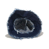 Cotton Washed Denim Bucket Hat Unisex Outdoor Fishing Boonie Cap YZB0121