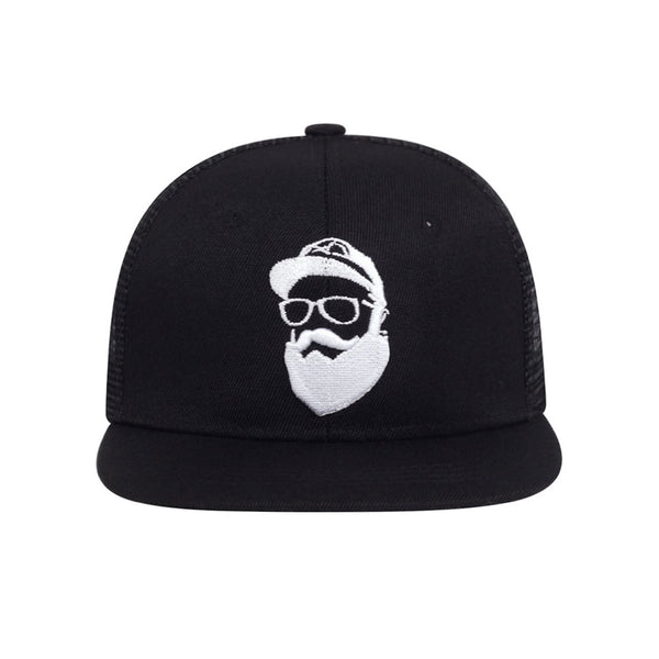 Mesh Snapback Hat Hiphop Summer Trucker Cap Baseball Cap