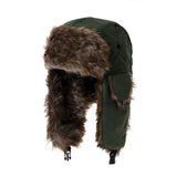 Russian Ushanka Cap Winter Trapper Ear Flap Hats YZT0092