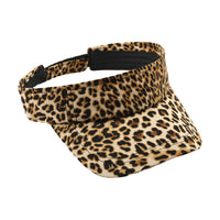 Sun Visor Summer UV Protection Leopard Beach Cap