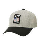 Baseball Cap New York City US Flag Patch Simple Plain Ball Cap For Men Women Hat AC1992