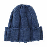 Knitted Ribbed Beanie Hat Basic Plain Solid Watch Cap