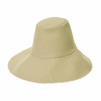 Vintage Summer Floppy Cotton Plain Bucket Sun Hat