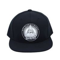 Illuminati Patch Snapback Hat Flat Brim Baseball Cap AL21307