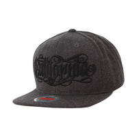 California Snapback Flat Brim Hat Hiphop Baseball Cap Embroidery Adjustable