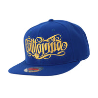 California Snapback Flat Brim Hat Hiphop Baseball Cap Embroidery Adjustable AL21572