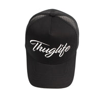 Thuglife Print Mesh Trucker Snapback Hat Hiphop Baseball Cap