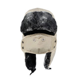 Winter Trapper Russian Hat Earflaps Mask Windproof Fleece Cap AZT0063
