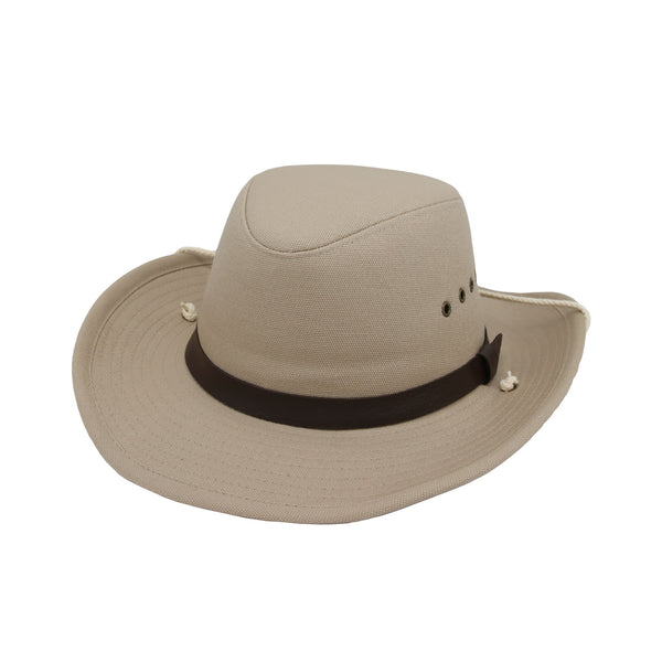 Cotton Western Cowboy Banded Hat Indiana Jones Sun Cap