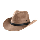 Suede Hat Outback Hat Fedora With Cord