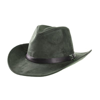 Suede Hat Outback Hat Fedora With Cord CD8858