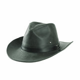 Faux Leather Indiana Jones Hat Outback Hat Fedora CD8859